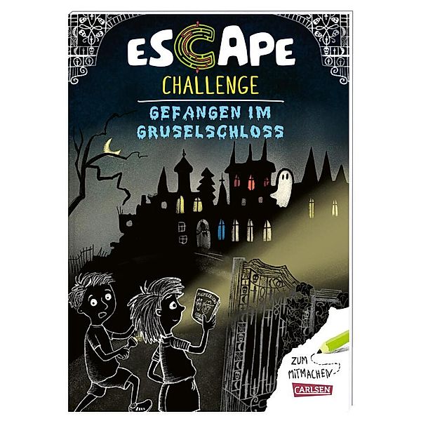 Escape-Buch für Grundschulkinder: Escape Challenge: Gefangen im Gruselschloss, Christian Tielmann