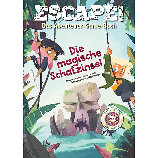 Escape! Das Abenteuer-Game-Buch: Die magische Schatzinsel, Mattia Crivellini