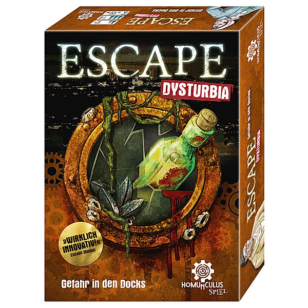 homunculus verlag ESCAPE Dysturbia. Gefahr in den Docks (Spiel), Alexander Diener, Daniel Wehr