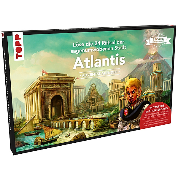 Frech Escape Experience Adventskalender - Atlantis. Löse die 24 Rätsel der sagenumwobenen Stadt, Markus Müller