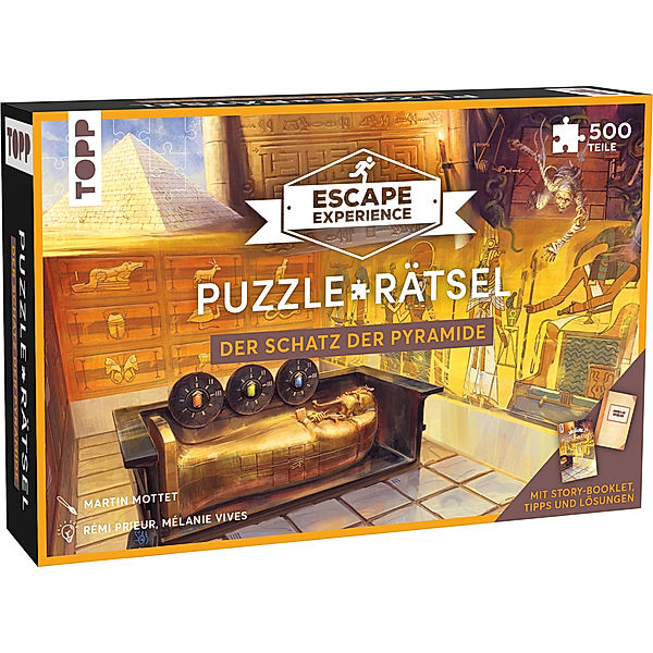 Frech Escape Experience - Puzzle-Rätsel - Der Schatz der Pyramide, Mélanie Vives, Rémi Prieur