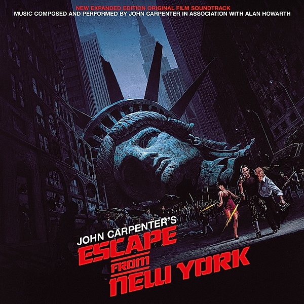 Escape From New York (Gtf Transparent Blue 2lp), Ost-Original Soundtrack