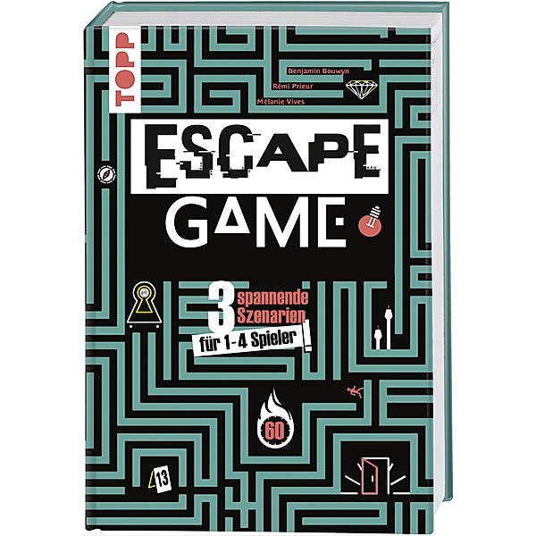 Escape Game.Bd.1, Rémi Prieur, Benjamin Bouwyn, Mélanie Vives