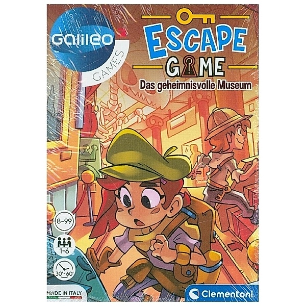 Pro 7, Clementoni Escape Game - Das geheimnisvolle Museum (Spiel)
