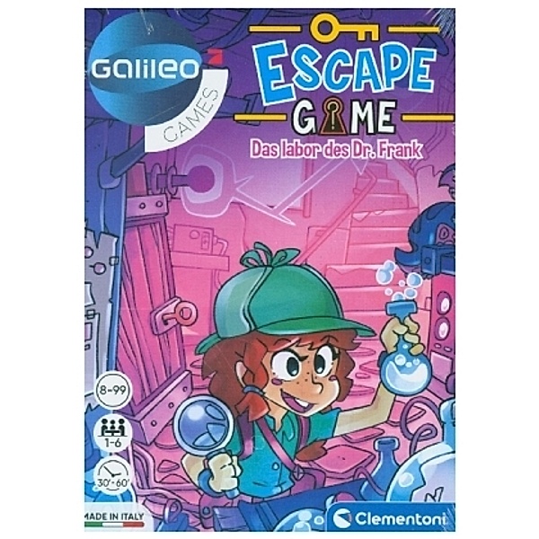 Clementoni Escape Game - Das Labor des Dr. Frank (Spiel)