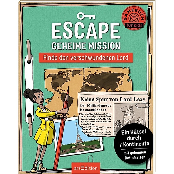 Escape Geheime Mission - Finde den verschwundenen Lord, Philip Kiefer