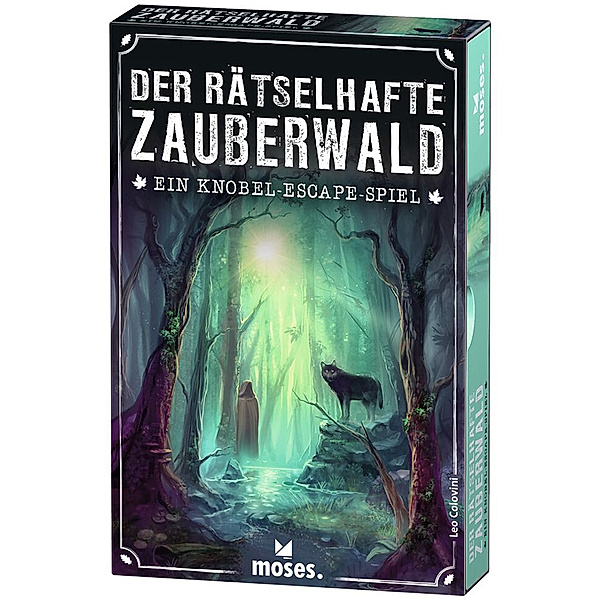 moses Verlag Escape-Kartenspiel DER RÄTSELHAFTE ZAUBERWALD, Leo Colovini