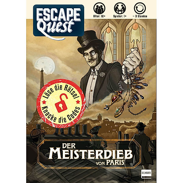 Escape Quest - Der Meisterdieb von Paris (Arsène Lupin), David Cicurel, Frédéric Dorne