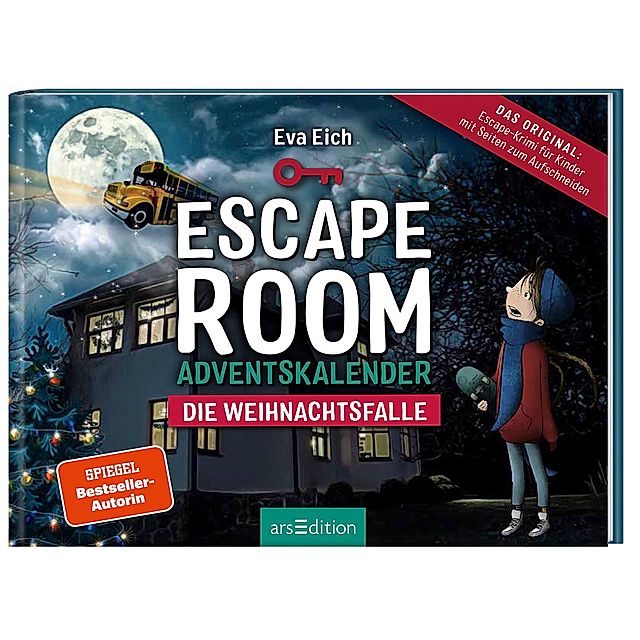 Escape Room Adventskalender. Die Weihnachtsfalle Buch versandkostenfrei