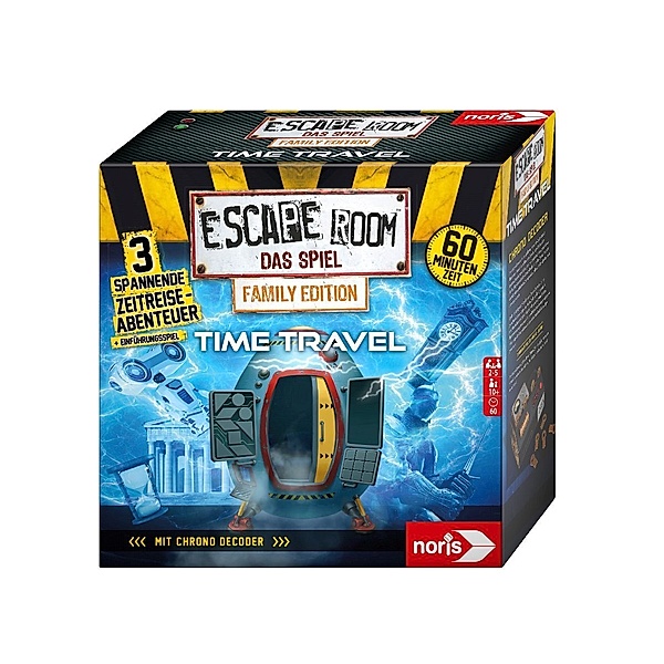 Simba Toys, Noris Spiele Escape Room - Escape Room, Das Spiel, Time Travel (Spiel)