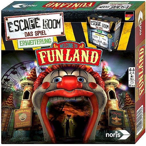 Noris Spiele Escape Room, Funland (Spiel-Zubehör)