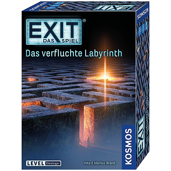 KOSMOS Escape-Spiel EXIT – Das verfluchte Labyrinth (E), Inka Brand, Markus Brand