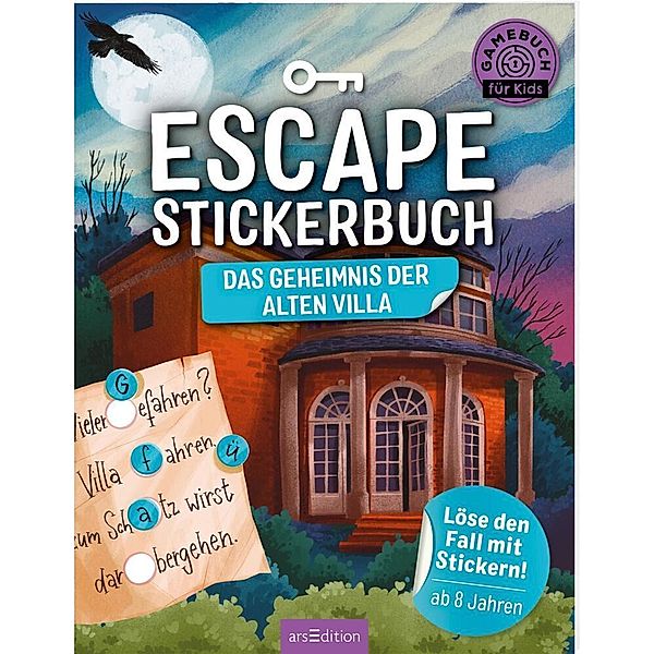 Escape-Stickerbuch - Das Geheimnis der alten Villa, Philip Kiefer