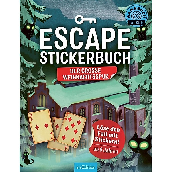 Escape-Stickerbuch - Der große Weihnachtsspuk, Philip Kiefer