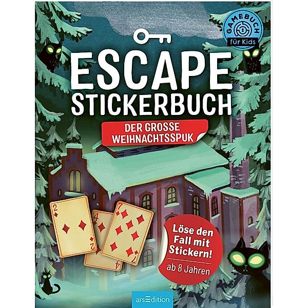 Escape-Stickerbuch - Der große Weihnachtsspuk, Philip Kiefer