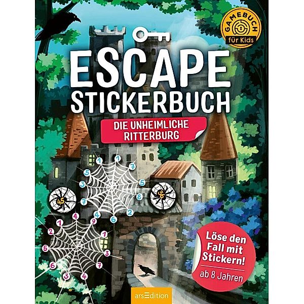 Escape-Stickerbuch - Die unheimliche Ritterburg, Philip Kiefer