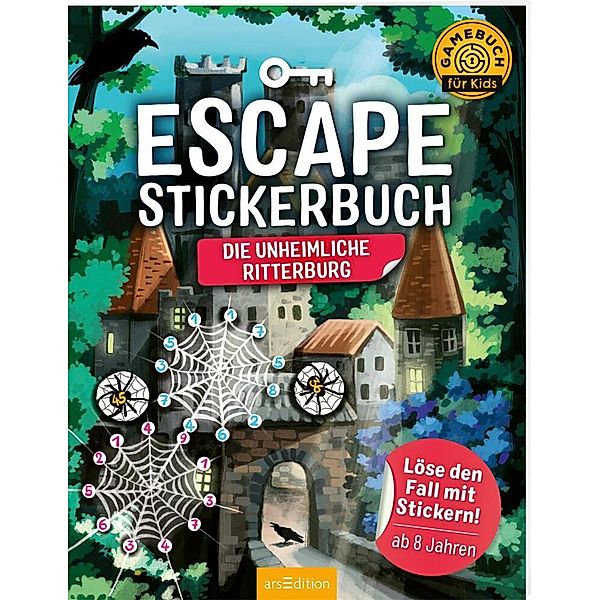 Escape-Stickerbuch - Die unheimliche Ritterburg, Philip Kiefer