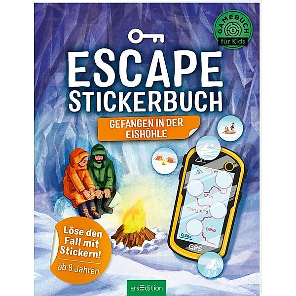 Escape-Stickerbuch - Gefangen in der Eishöhle, Philip Kiefer