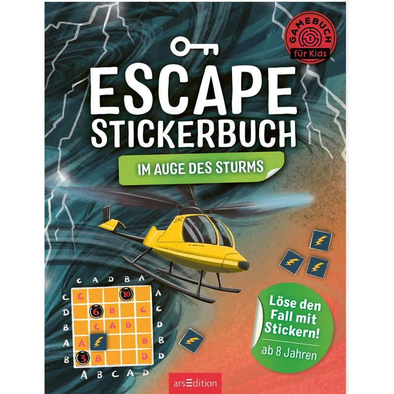 Escape-Stickerbuch - Im Auge des Sturms