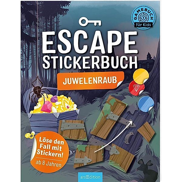 Escape-Stickerbuch - Juwelenraub, Philip Kiefer