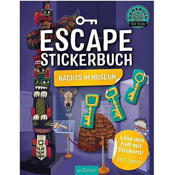 Escape-Stickerbuch - Nachts im Museum, Philip Kiefer