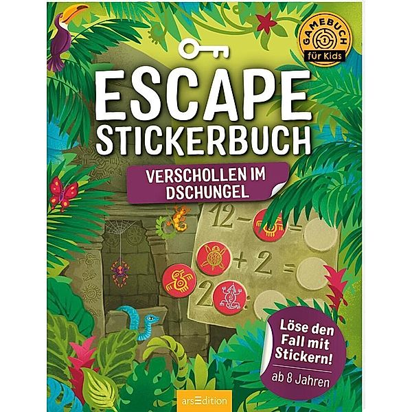 Escape-Stickerbuch - Verschollen im Dschungel, Philip Kiefer