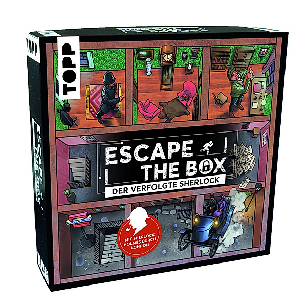 Frech Escape The Box - Der verfolgte Sherlock Holmes: Das ultimative Escape-Room-Erlebnis als Gesellschaftsspiel!, Sebastian Frenzel