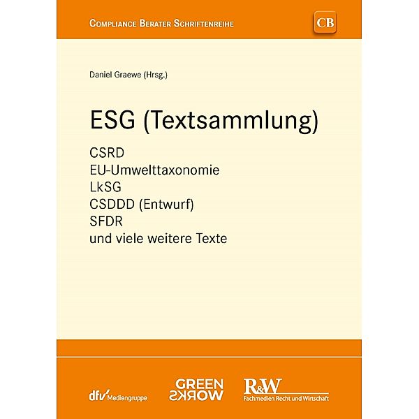 ESG (Textsammlung) / CB - Compliance Berater Schriftenreihe