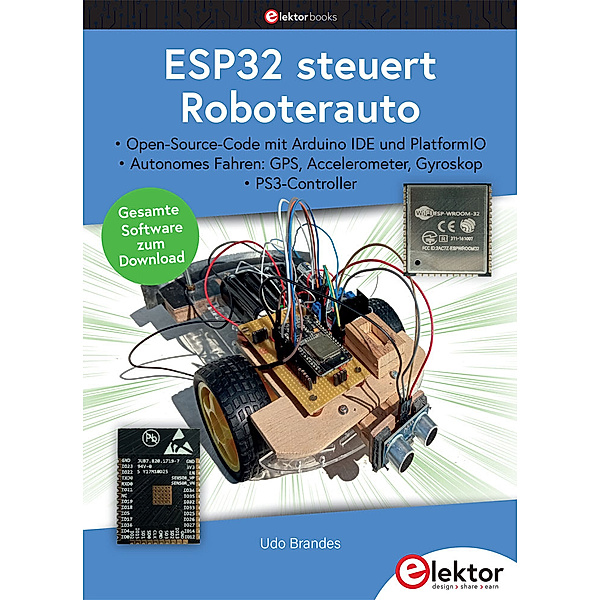ESP32 steuert Roboterauto, Udo Brandes