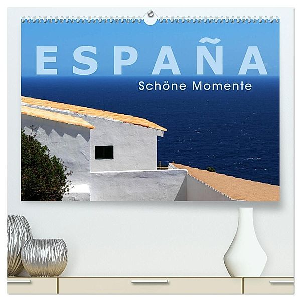 ESPAÑA - Schöne Momente (hochwertiger Premium Wandkalender 2025 DIN A2 quer), Kunstdruck in Hochglanz, Calvendo, Wilfried Oelschläger