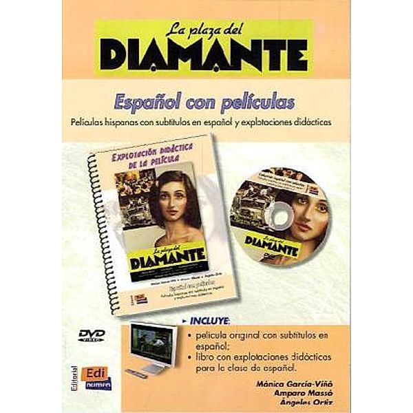 Español con películas: La plaza del diamante, DVD m. Begleitbuch