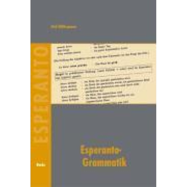 Esperanto-Grammatik, Dirk Willkommen