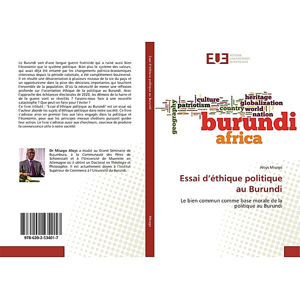 Essai d'éthique politique au Burundi, Aloys Misago