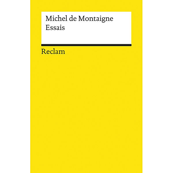 Essais, Michel de Montaigne