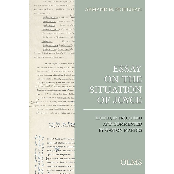 Essay on the Situation of Joyce, Armand M. Petitjean