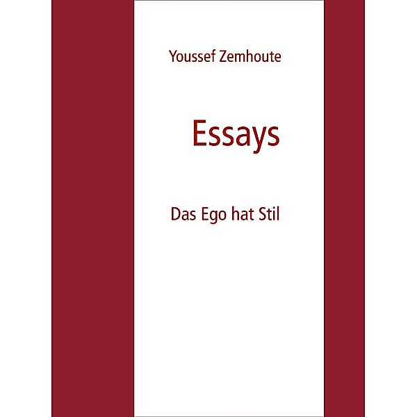 Essays, Youssef Zemhoute