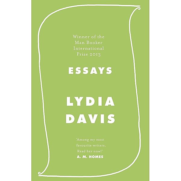 Essays, Lydia Davis