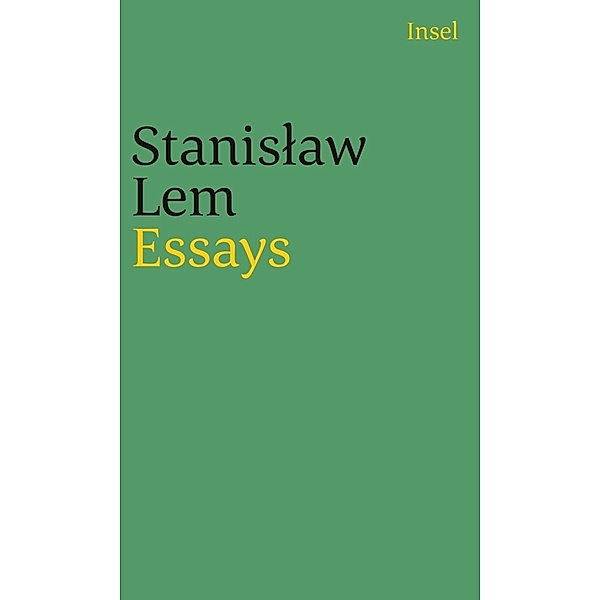 Essays, Stanislaw Lem