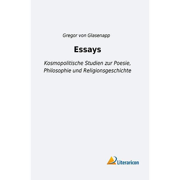 Essays, Gregor von Glasenapp