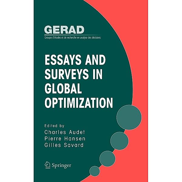 Essays and Surveys in Global Optimization