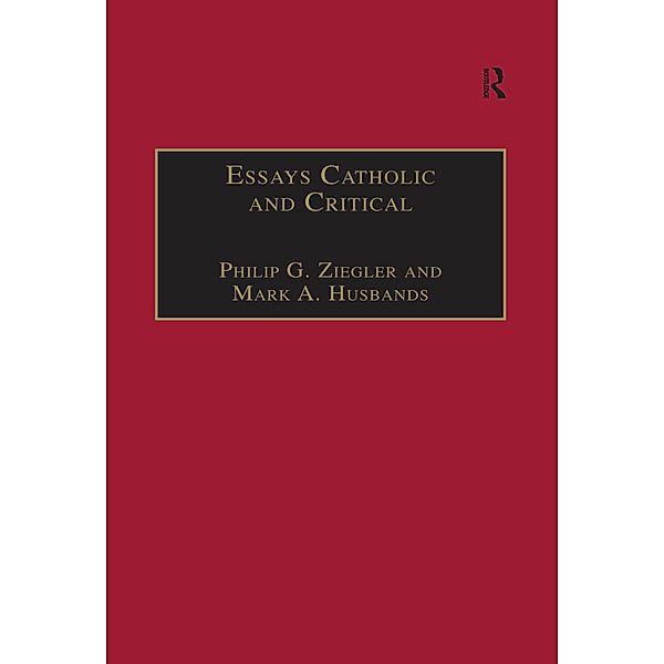 Essays Catholic and Critical, Mark A. Husbands