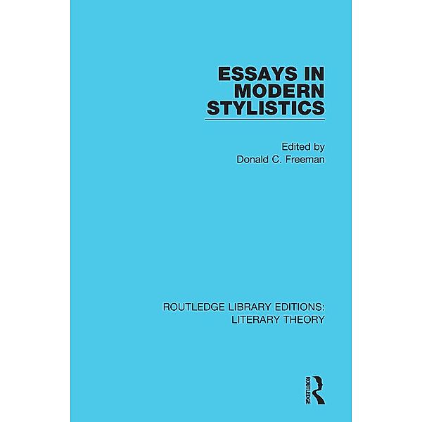 Essays in Modern Stylistics