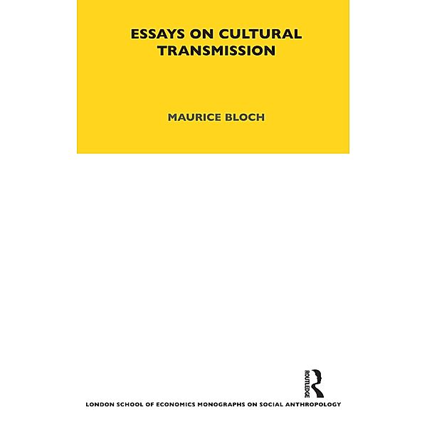 Essays on Cultural Transmission