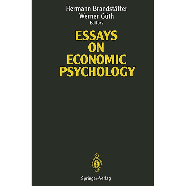 Essays on Economic Psychology