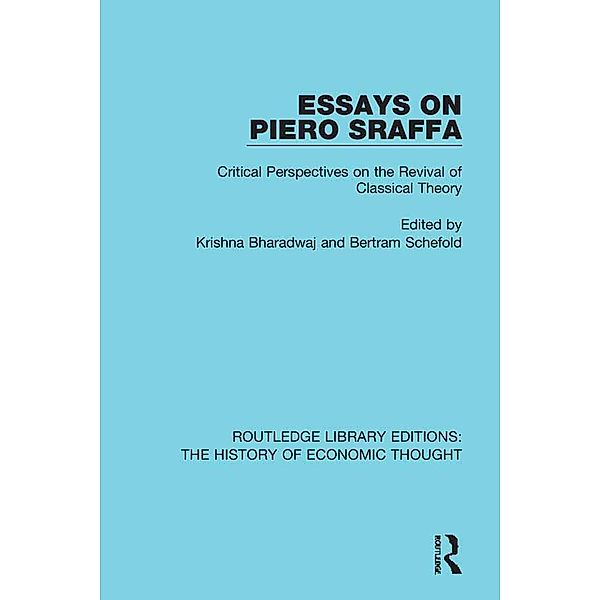 Essays on Piero Sraffa