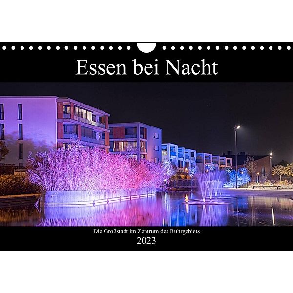 Essen bei Nacht (Wandkalender 2023 DIN A4 quer), Lukas Hansel