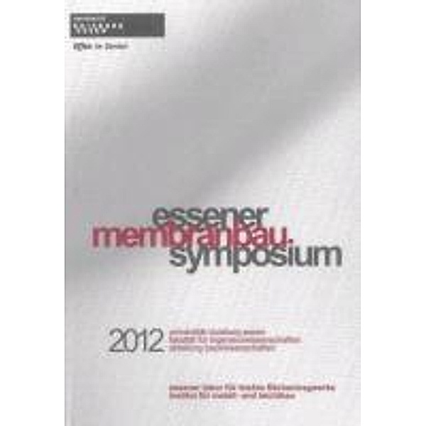 Essener Membranbau Symposium 2012