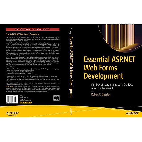 Essential ASP.NET Web Forms Development, Robert E. Beasley