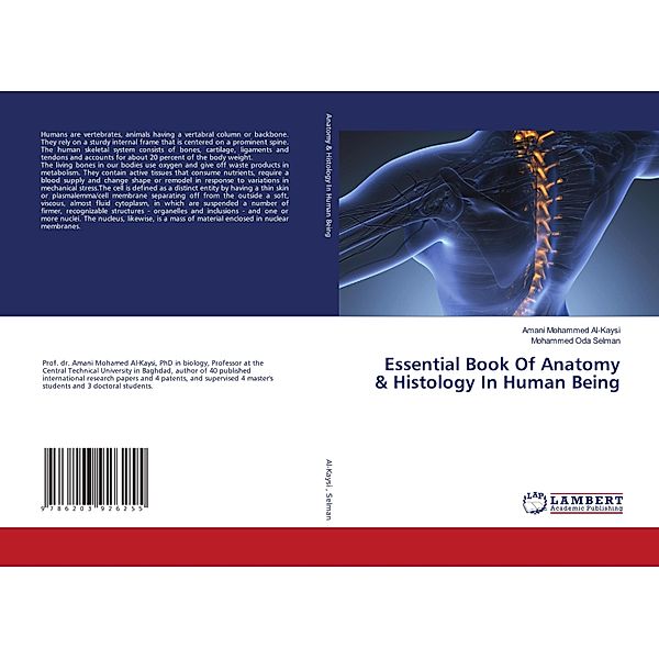 Essential Book Of Anatomy & Histology In Human Being, Amani Mohammed Al-Kaysi, Mohammed Oda Selman