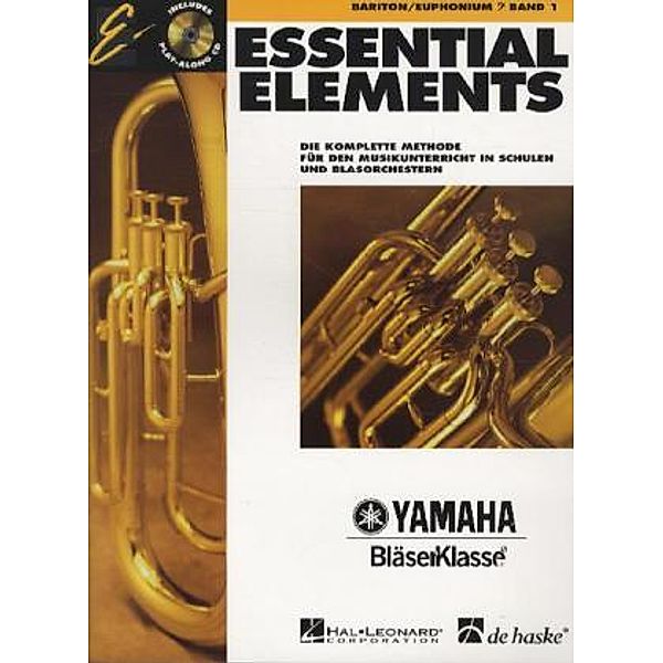 Essential Elements, für Bariton/Euphonium, m. Audio-CD.Bd.1